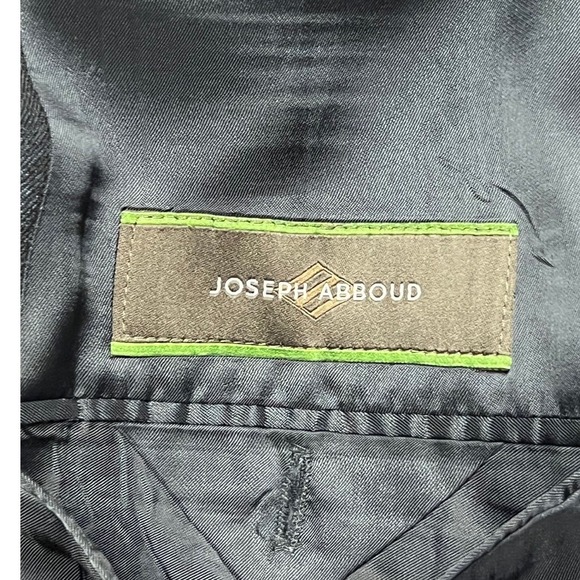 Joseph Abboud Mens Gray 3 Button Suit Separate Blazer &‎ Pants Business Office - Picture 11 of 12